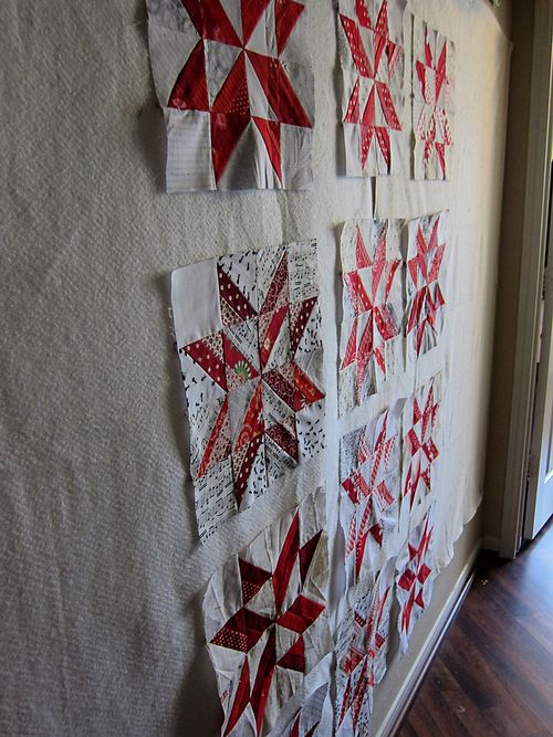 Sallys angelworks stash bee quilt