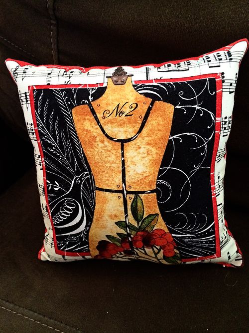 Itty bitty angel band pillow