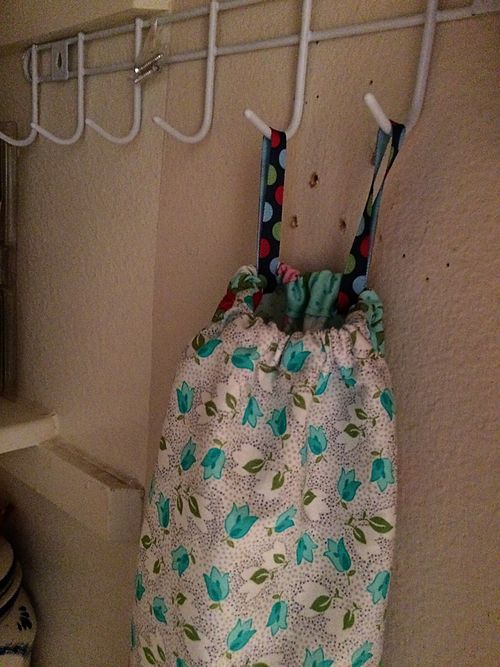 Grocery sack holder 2