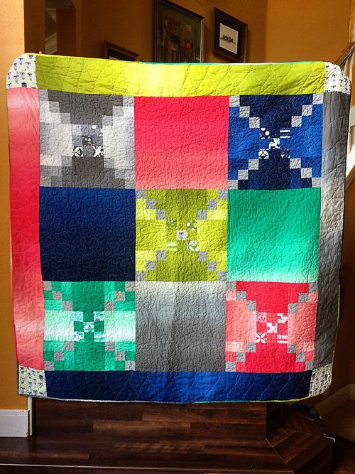 Color theory quilt 5