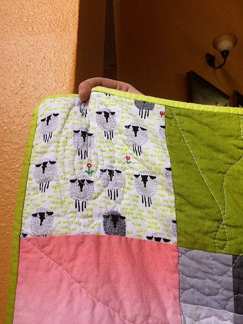 Color theory quilt 12