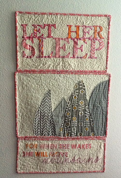 Let her sleep triptych 1