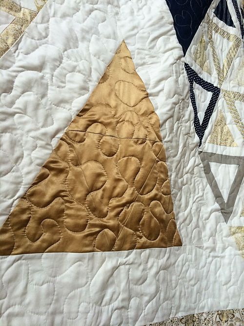 Acute wedding triangle quilt 6