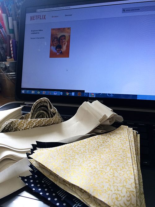 Acute wedding triangle quilt 3