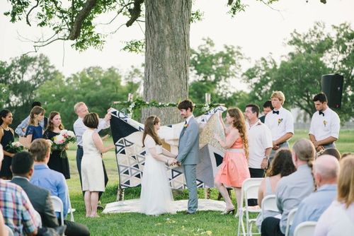 Weddingquiltwrapping