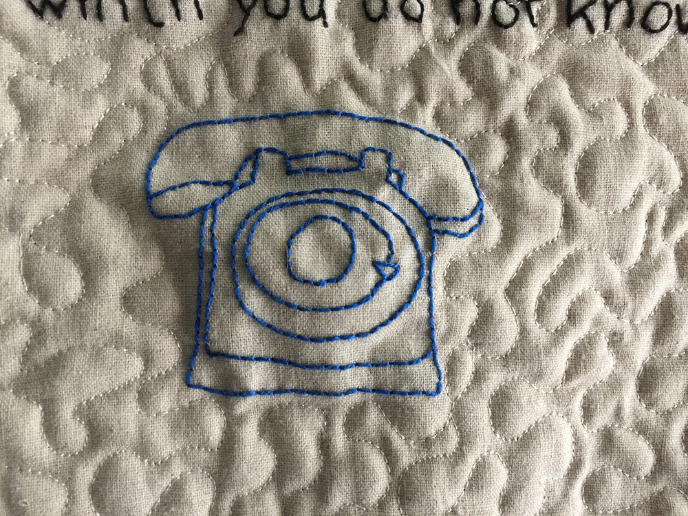 Call to Me Mini Quilt