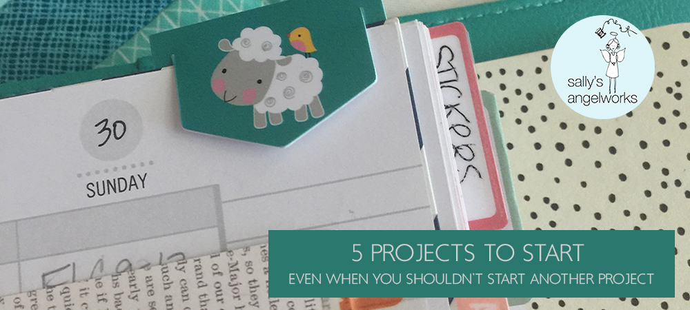 5 Projects to Start even when you can’t start another thing!